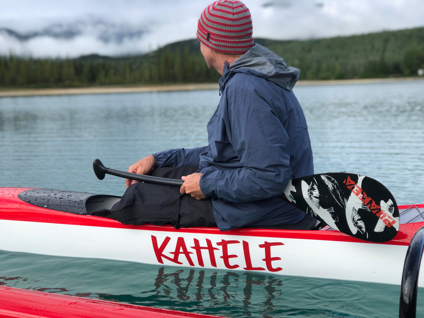 Maika'i Full Carbon Outrigger Paddle