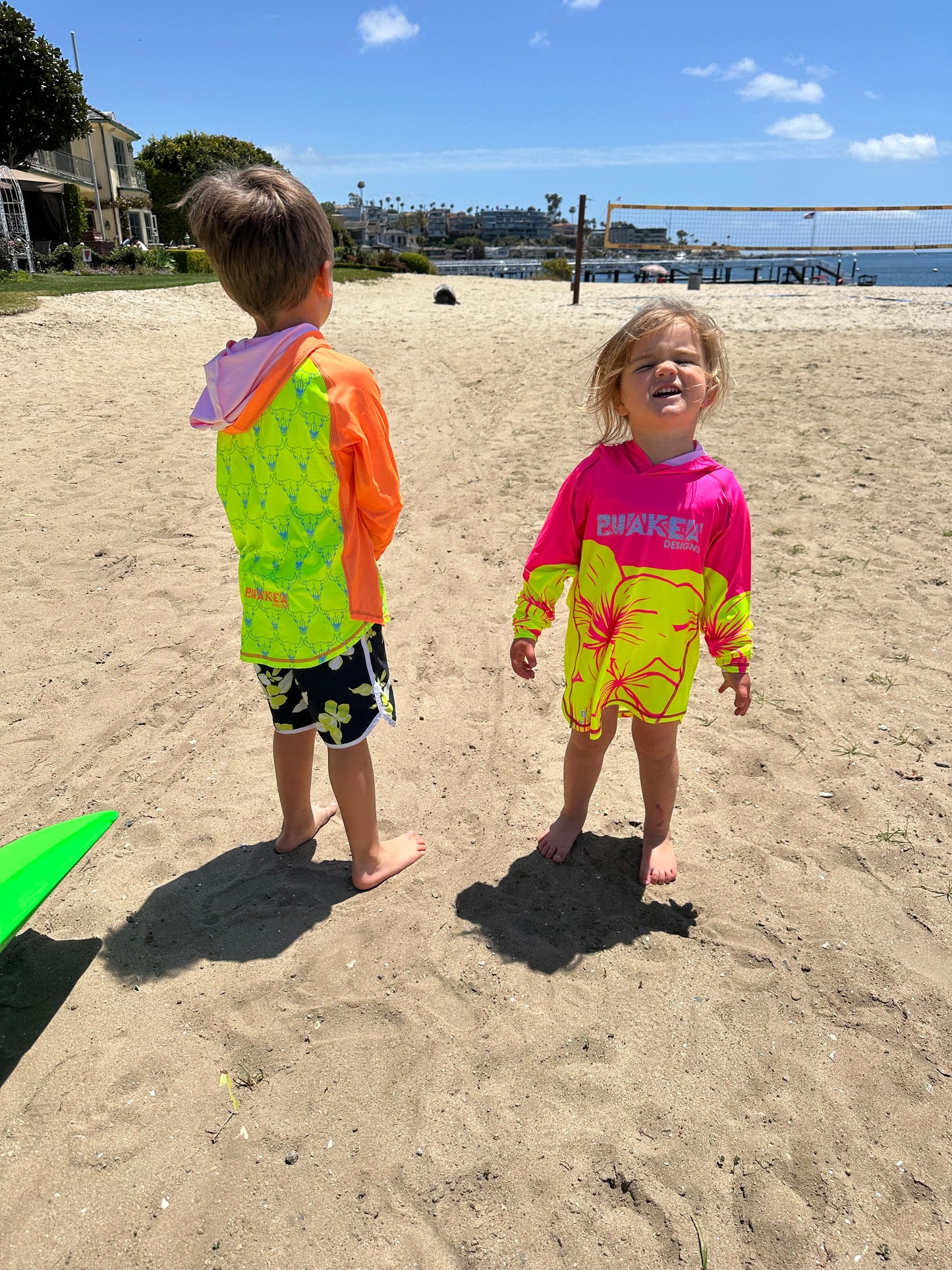 Hey Hey Hibiscus Keiki Sunshirt