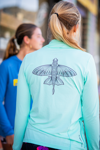 Women's Puakea x Anetik Tech Hooded Long Sleeve