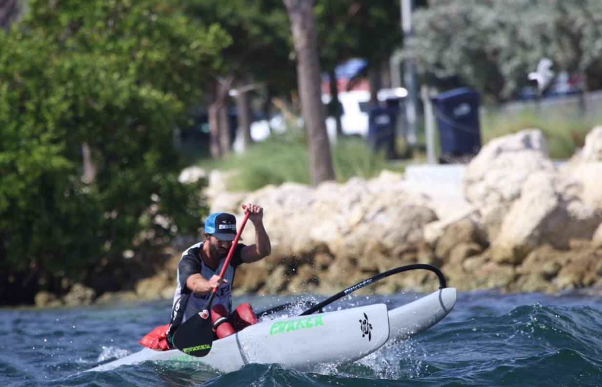 Hopu Hybrid Outrigger Paddle